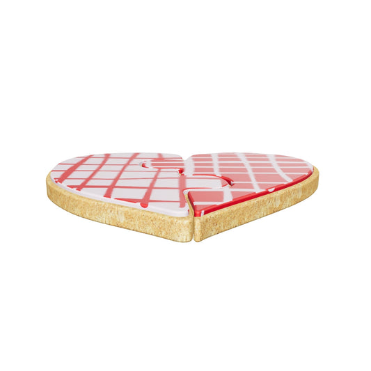 Biscotti cuore puzzle